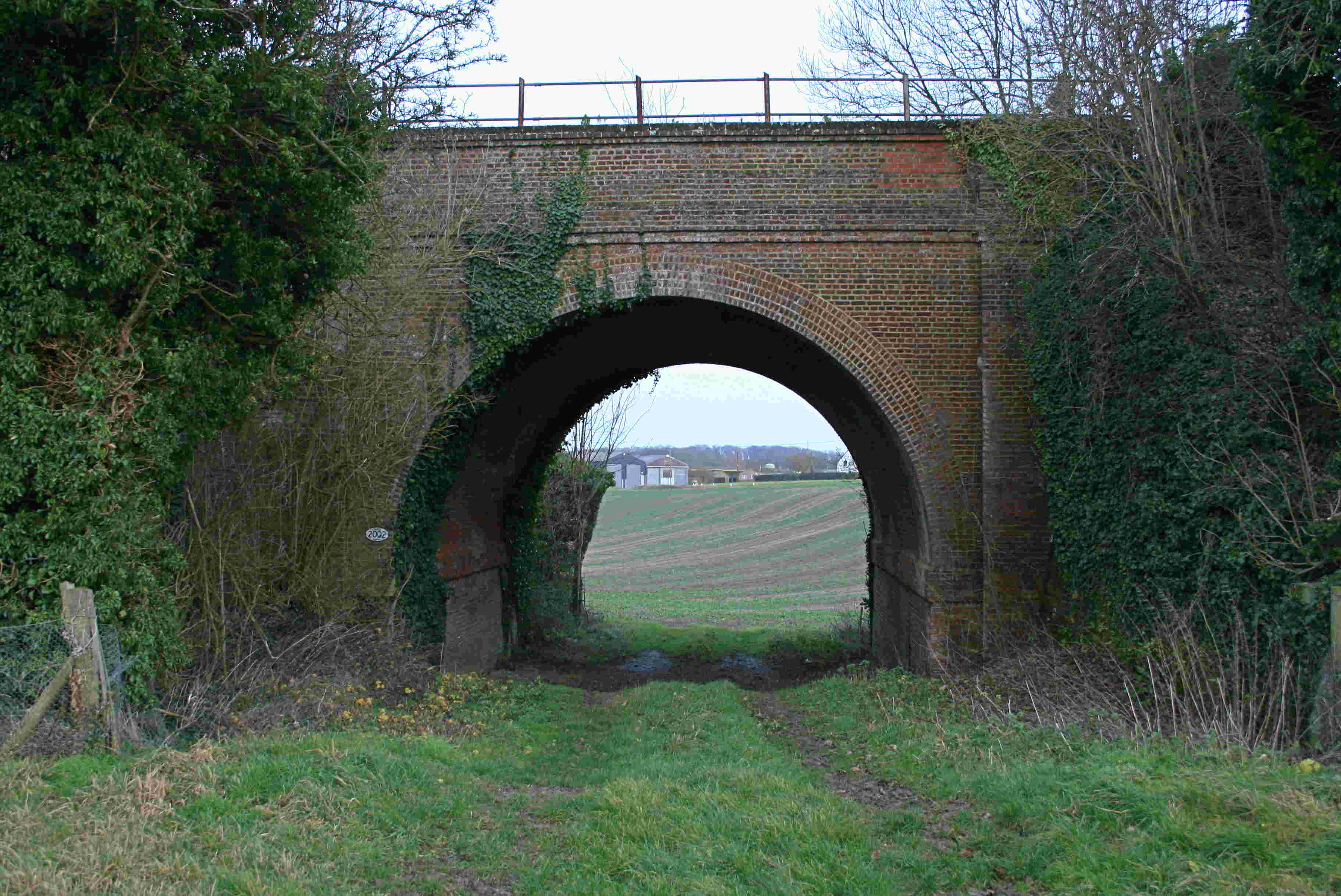 The railway bridge